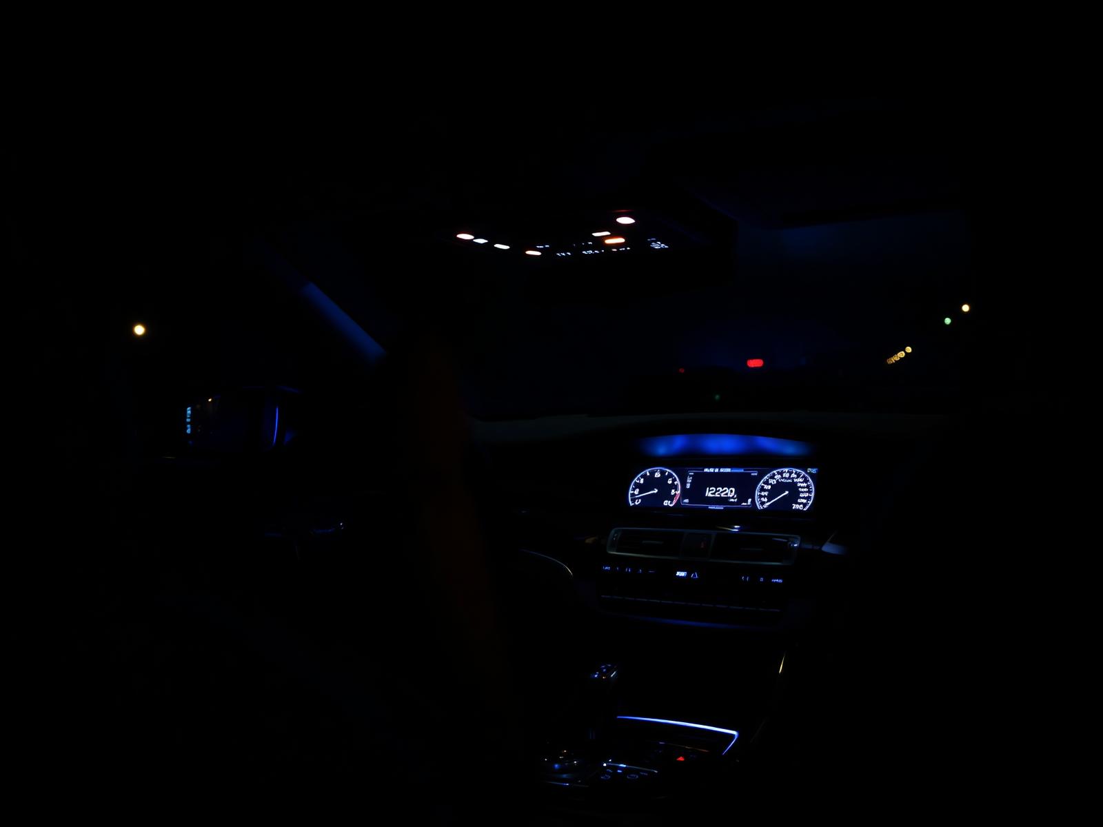 Habitacle nocturne illuminé