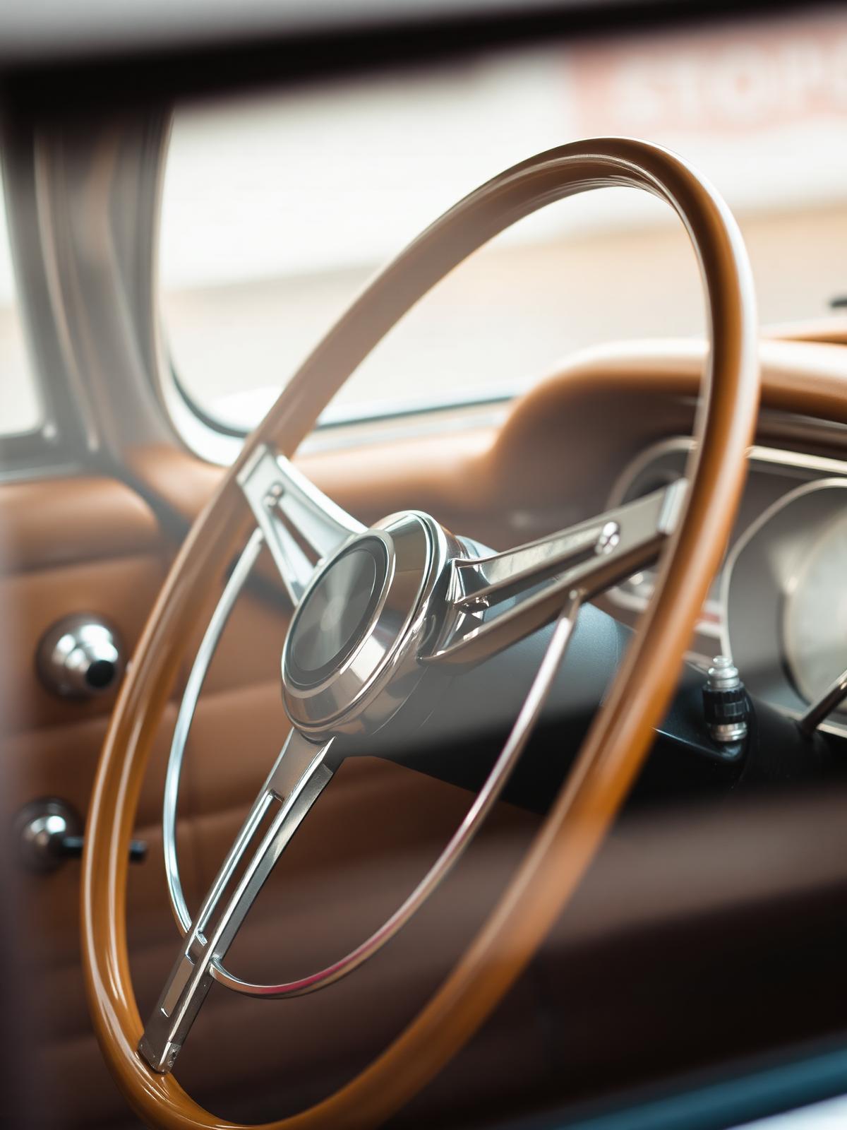 Détail volant classique
